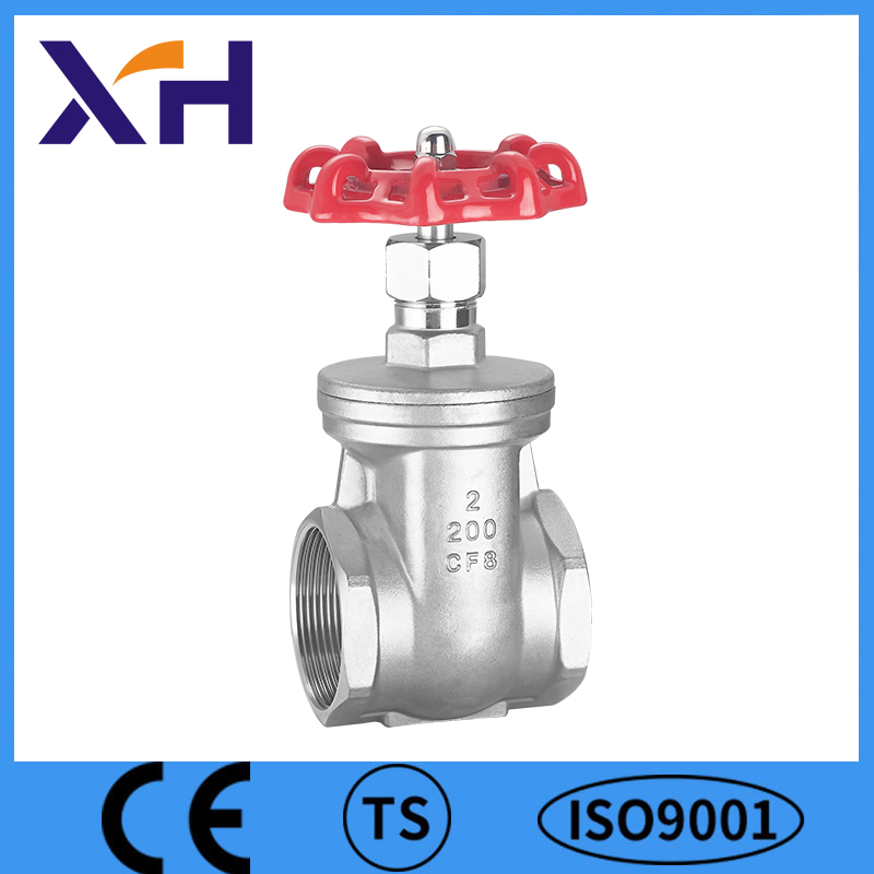 Screw End Steel Gate Valve PN16 CF8-CF8M